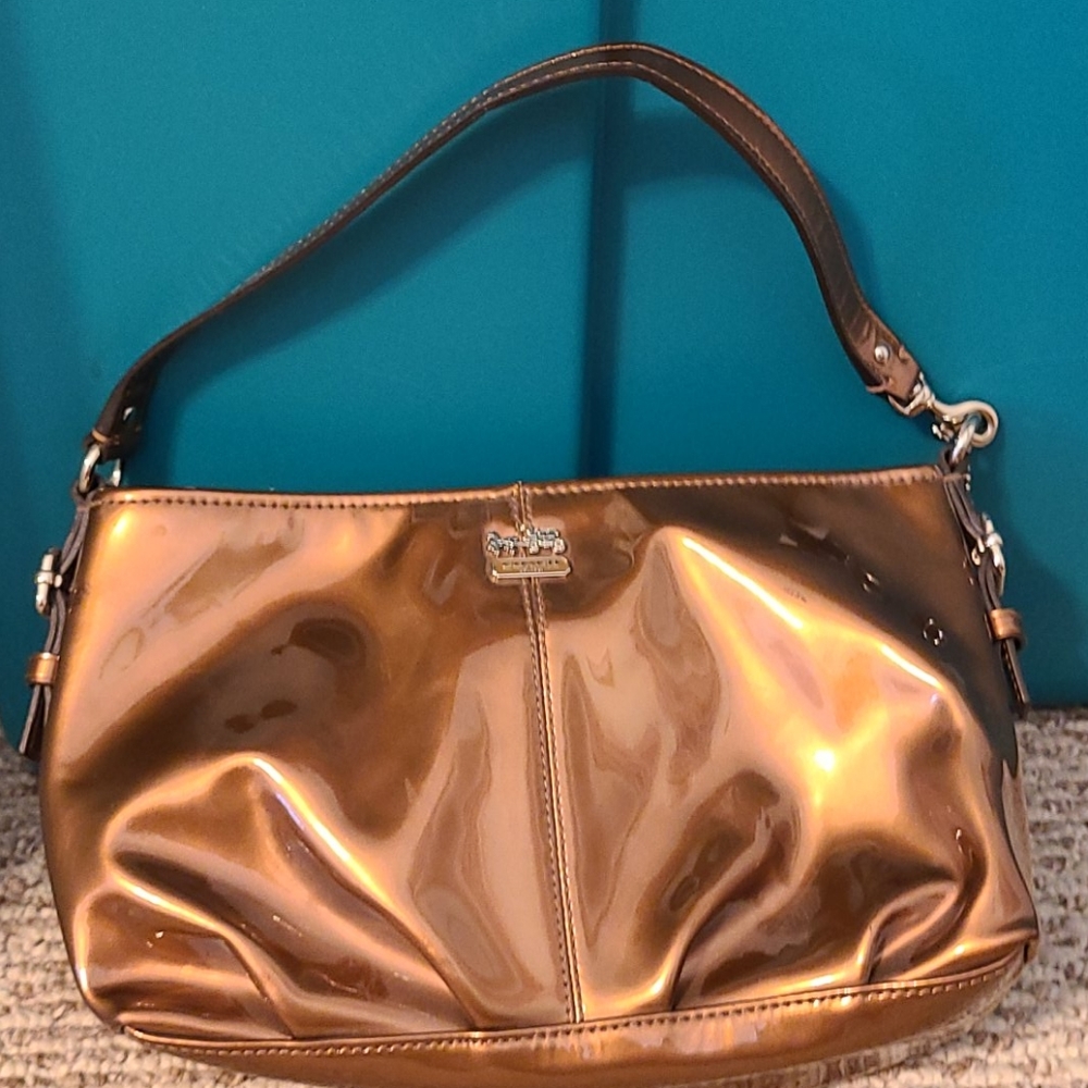 Coach patent leather